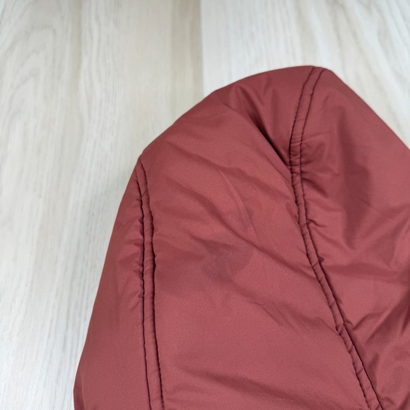 Vuori Womens Red Clay Tahoe Full-Zip Long Sleeve Insulated Hooded Jacket Size XS - Picture 4 of 12